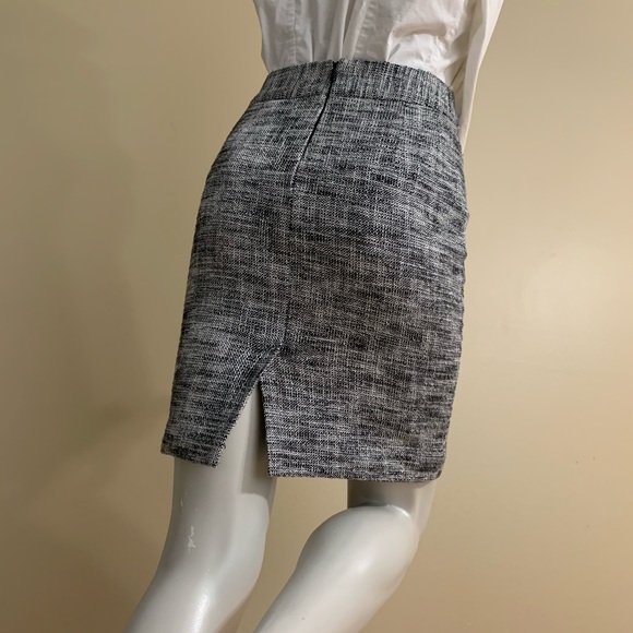 Banana Republic Black White Woven Mini Skirt - Picture 8 of 15